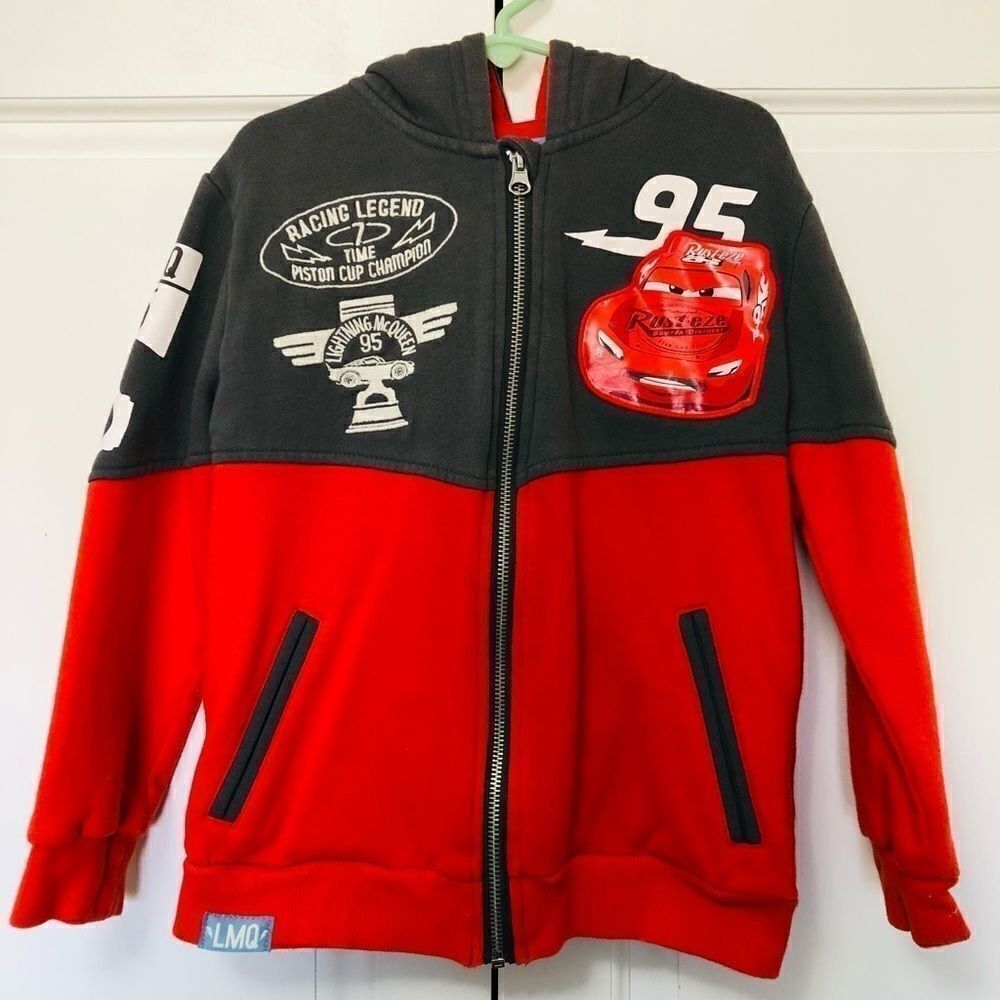 Disney Cars’ Lightning McQueen Zip Up Hoodie‎